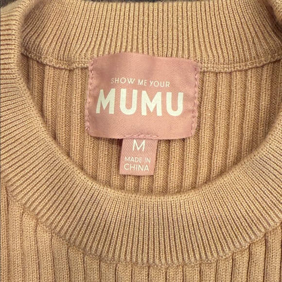 NWT Show Me Your MuMu Striped Après Ski Sweater - Picture 3 of 6